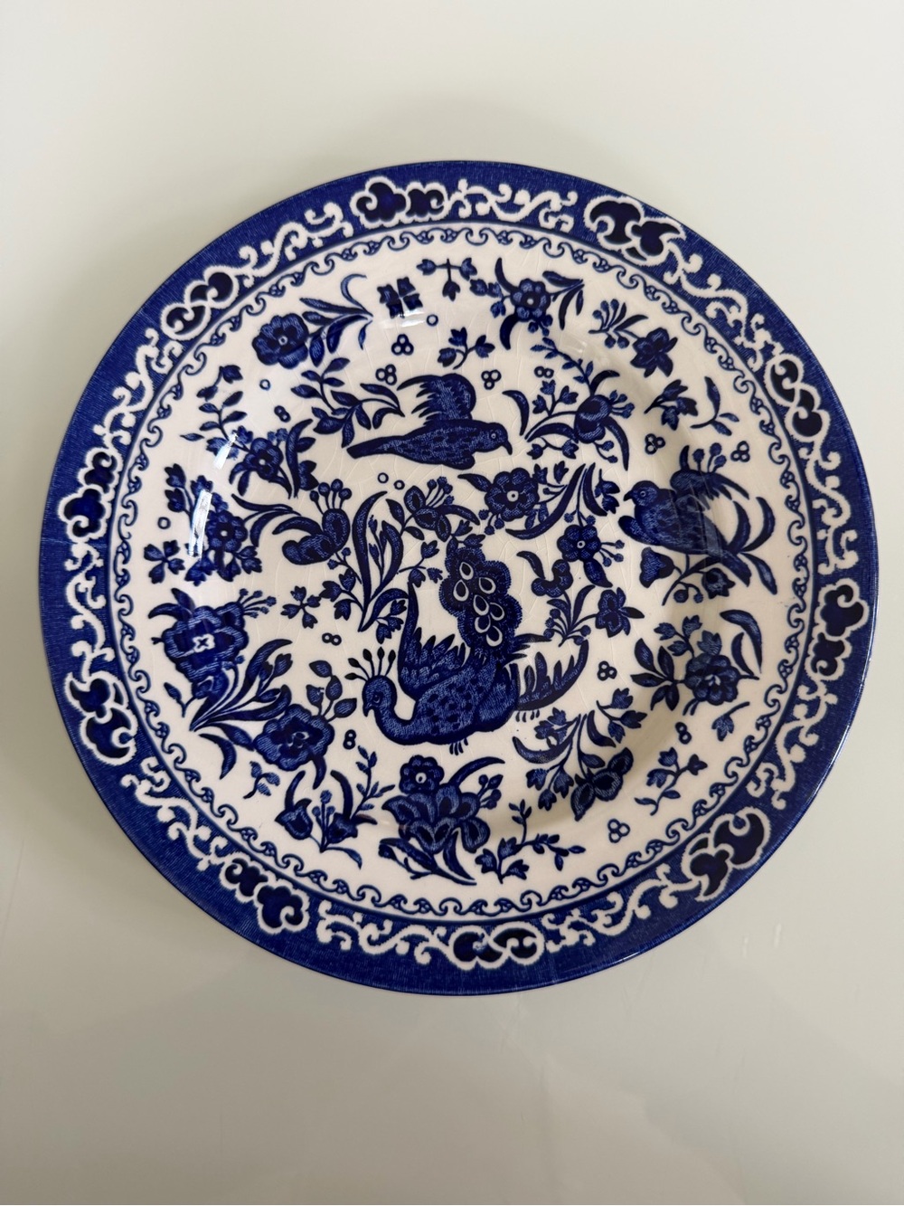 Set of 4 - Bluebird Burgess and Leigh Side Plates